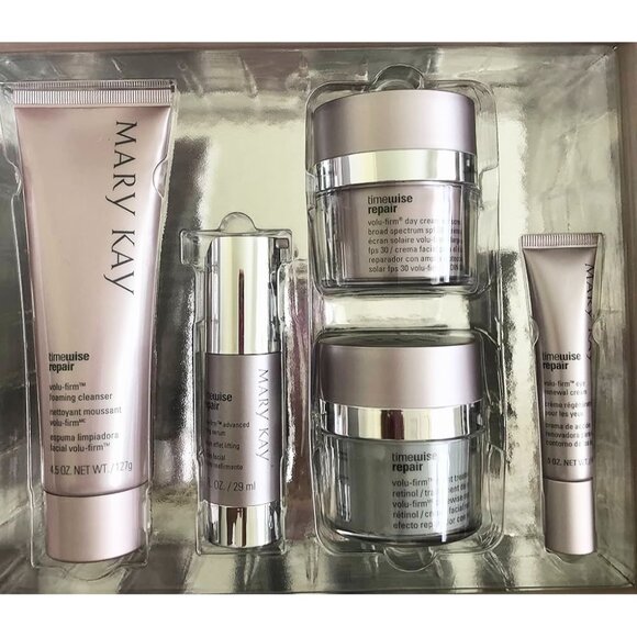 NEW STOCK 05/25 Mary Kay Timewise Repair Volu-Firm Skincare Set Advanced Aging - Picture 4 of 7